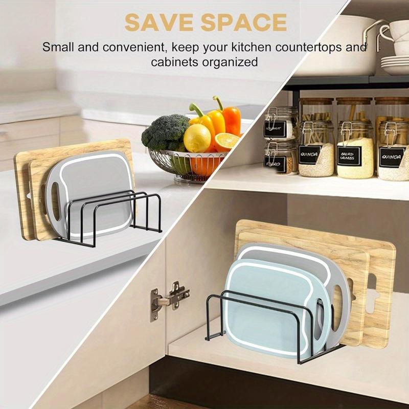 Kitchen Baking Sheet Organizer - ที่วางเขียง 1 ชิ้น สำหรับจัดระเบียบในครัว ใช้สำหรับวางถาดอบขนม แผ่นรองอบ