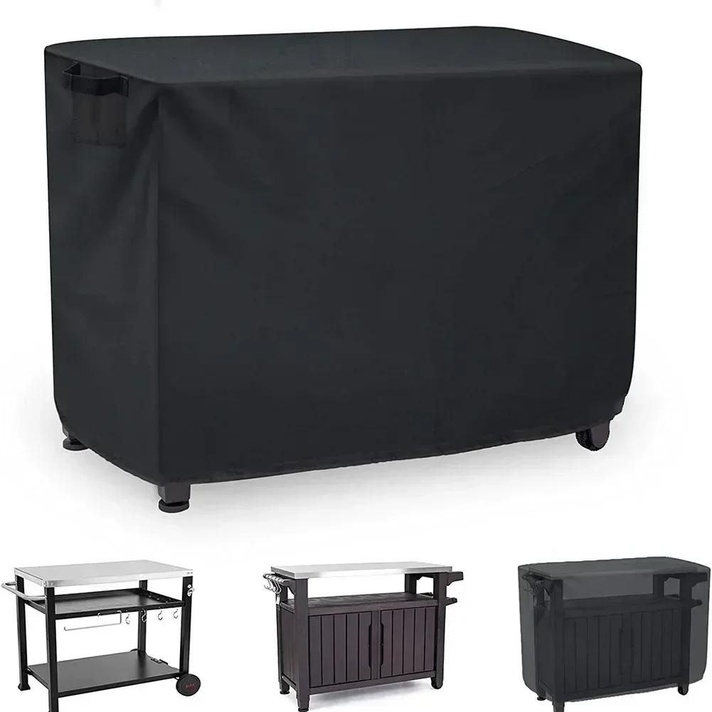 Kitchen Baking Cart - กันน้ํากลางแจ้ง Prep เคลื่อนย้ายได้ Dining Cart เตาอบพิซซ่า
