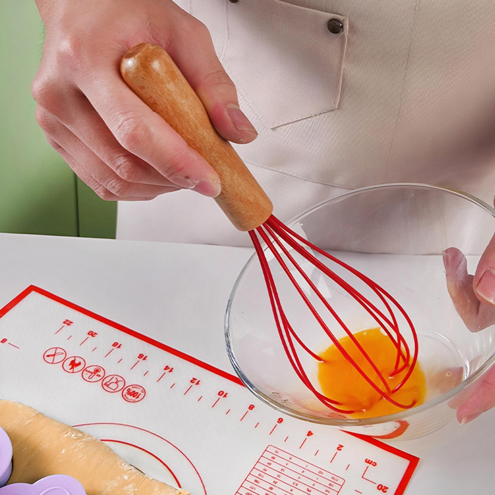 Kitchen Design For Baking - ไม้คลึงแป้งแบบไม่ติดกระทะ ลายกระต่ายและไข่อีสเตอร์ พร้อมชุดแผ่นรองอบขนม สำหรับทำคุกกี้ พาย และขนมอบอื่นๆ