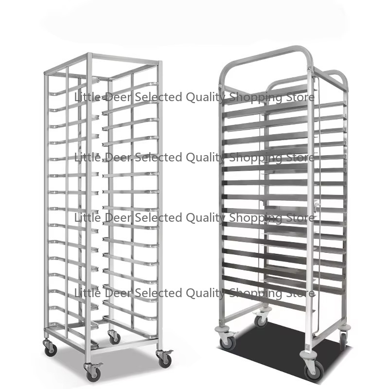 Kitchen Baking Cart - รถเข็นสแตนเลสสำหรับอบขนม 6 10 15 16 ชั้น