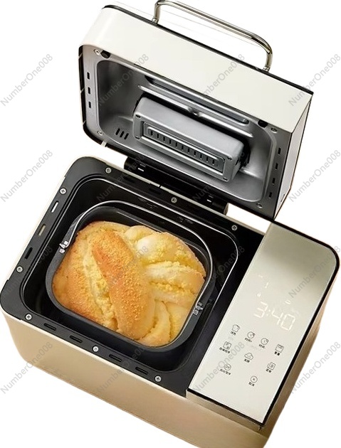 Baking In Kitchen - เครื่องทำขนมปังอัตโนมัติอเนกประสงค์ รุ่นใหม่ ปี 2025 สำหรับใช้ในบ้าน ผสมแป้ง