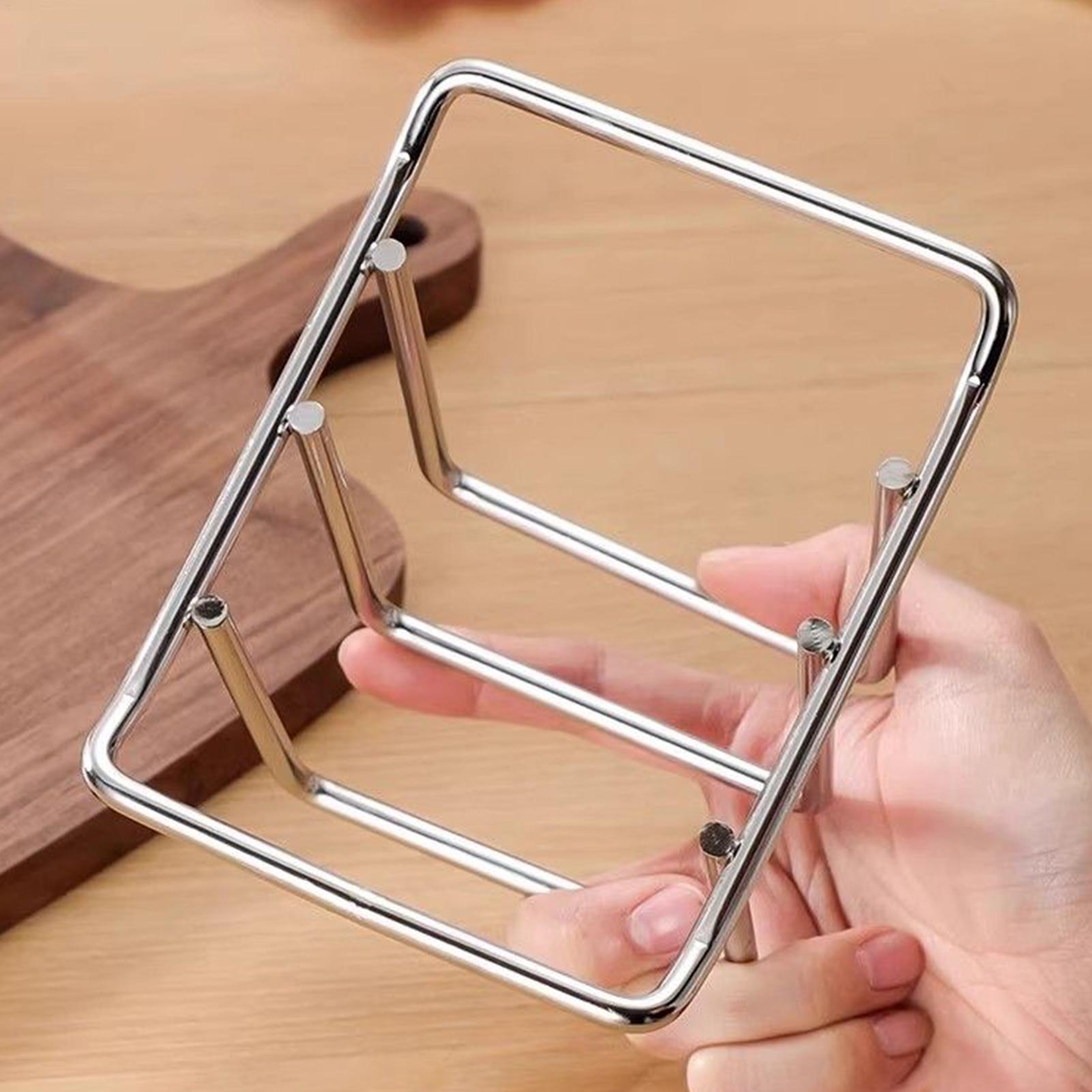 ที่วางเขียงสแตนเลส ชั้นวางถาดอ - Kitchen Baking Sheet Organizer บทวิจารณ์และราคา