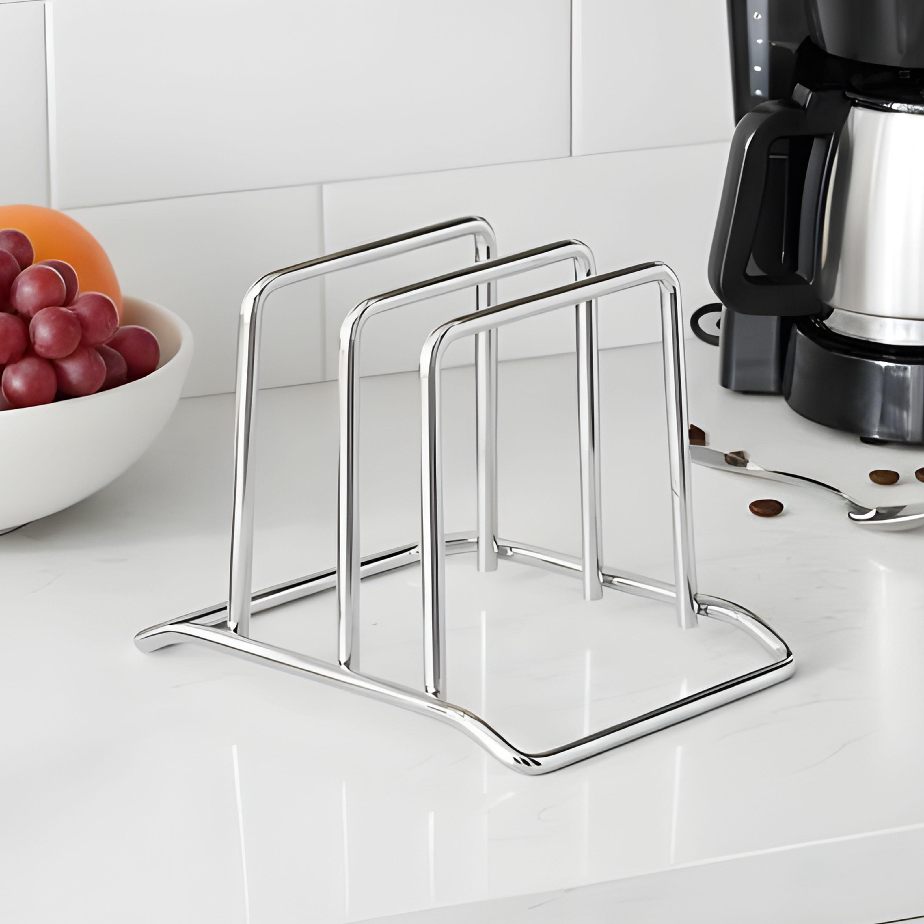 ที่วางเขียงสแตนเลส ชั้นวางถาดอ - Kitchen Baking Sheet Organizer บทวิจารณ์และราคา