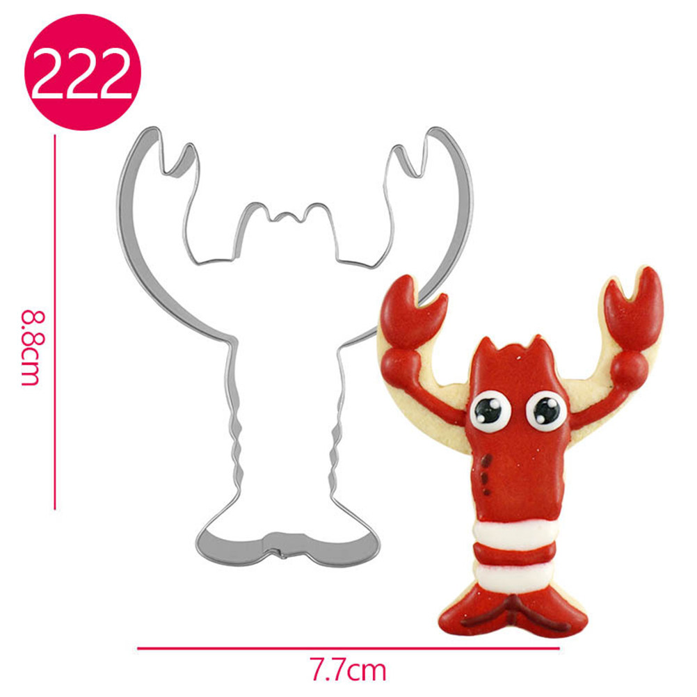 แม่พิมพ์คุกกี้รูปกุ้งก้ามกราม  - Kitchen Design For Baking บทวิจารณ์และราคา