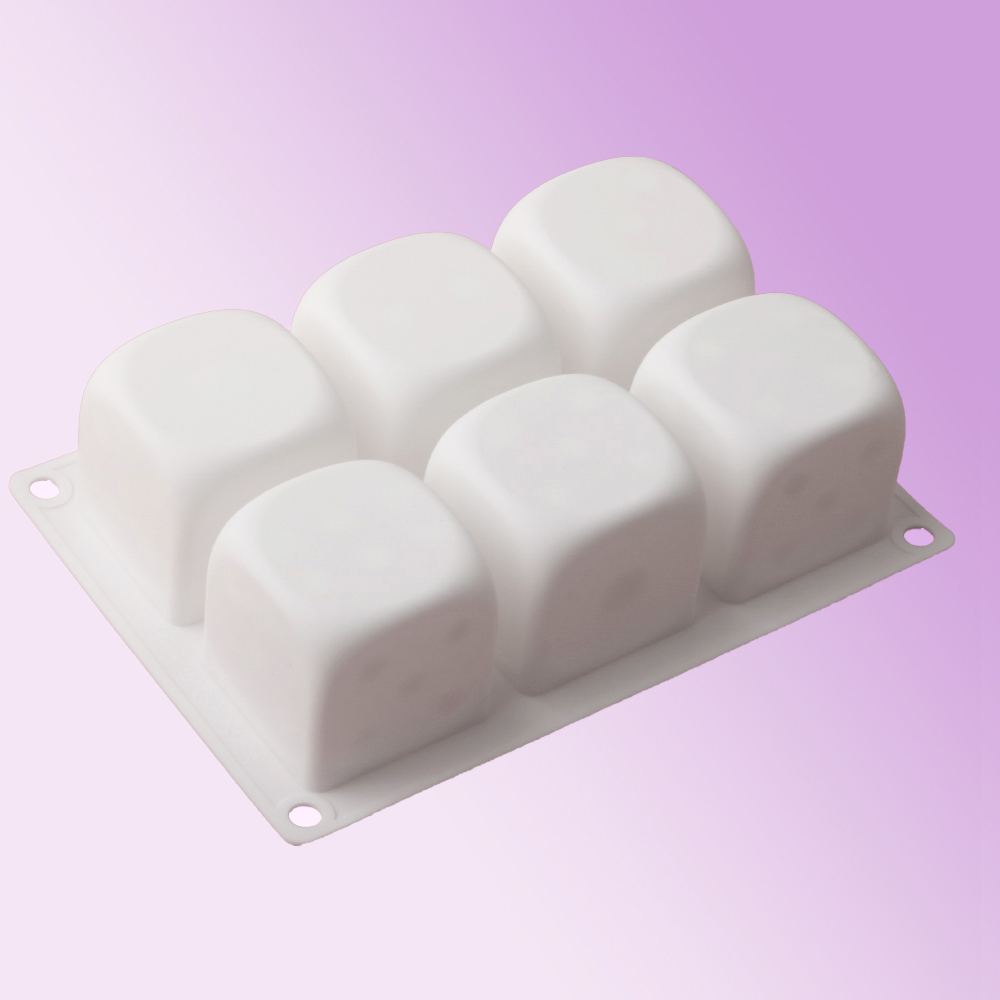 6 เซลล์ Cube Mousse เค้กแม่พิม - Kitchen Design For Baking บทวิจารณ์และราคา