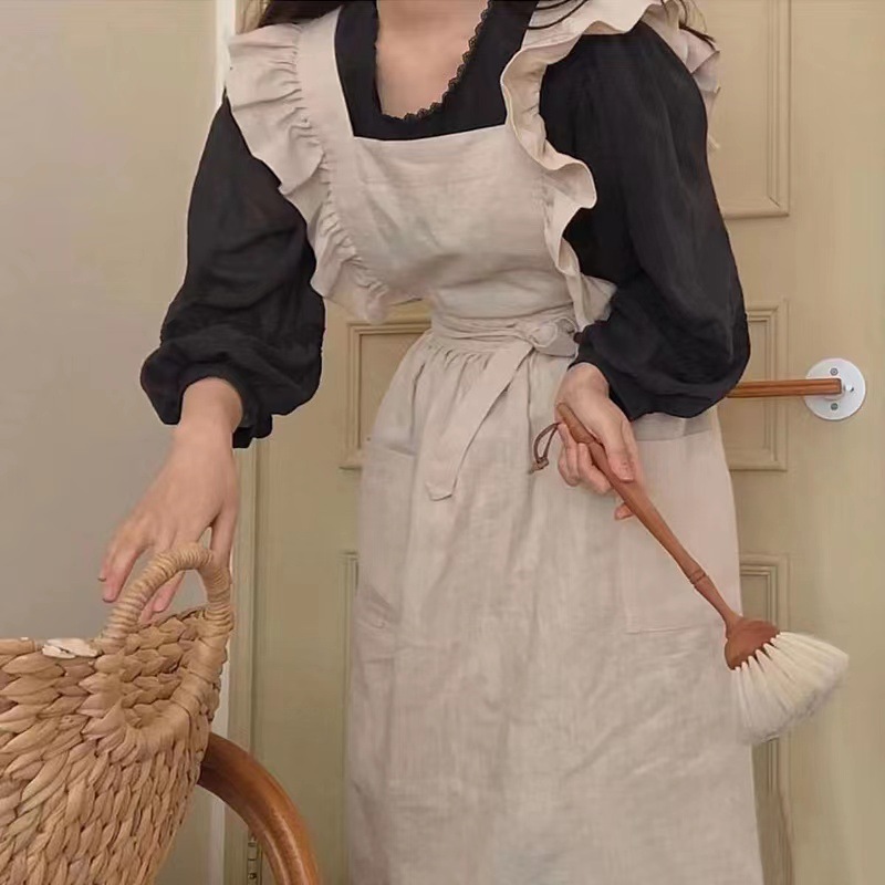 1PC French Pastoral Florist Ar - Baking In Kitchen บทวิจารณ์และราคา