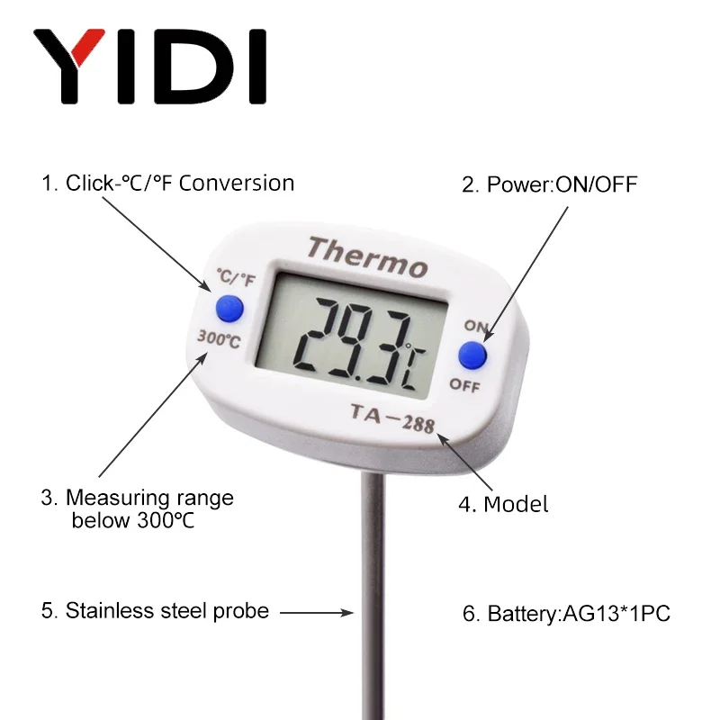 LCD Digital TA288 อาหาร BBQ Pr - Kitchen Quiz บทวิจารณ์และราคา