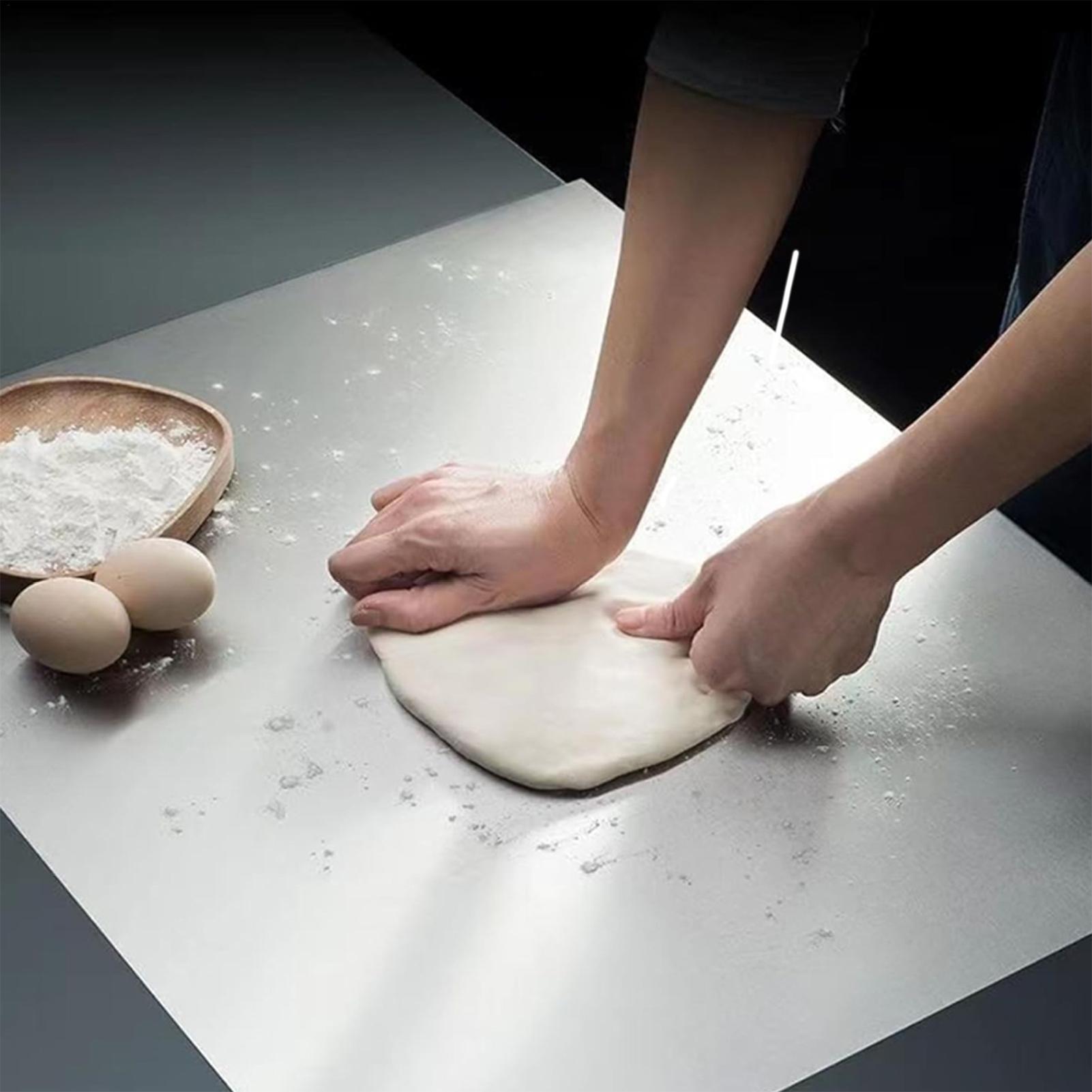 เขียงสแตนเลสแบบไม่ติดกระทะสองด - Baking In Kitchen บทวิจารณ์และราคา