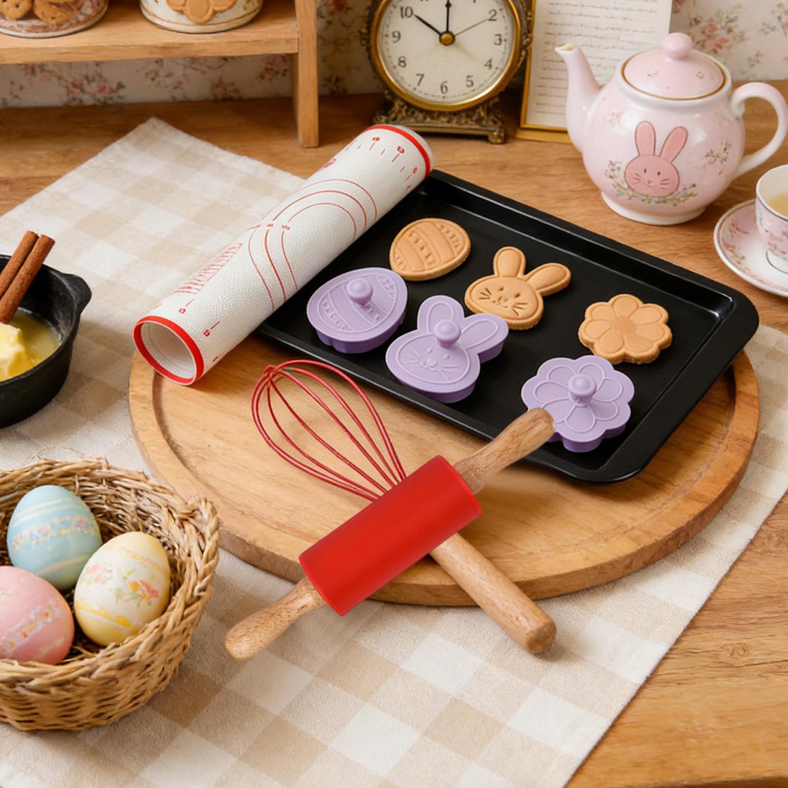 ไม้คลึงแป้งแบบไม่ติดกระทะ ลายก - Kitchen Design For Baking บทวิจารณ์และราคา