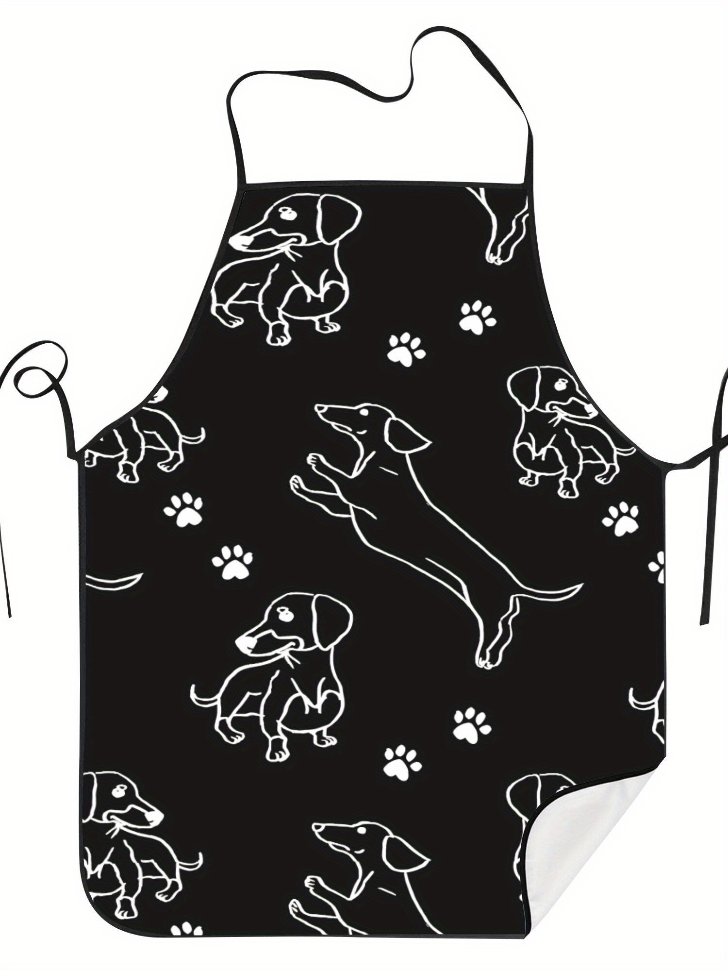 ผ้ากันเปื้อนลายอุ้งเท้าดัชชุนด - Kitchen Baking Background บทวิจารณ์และราคา