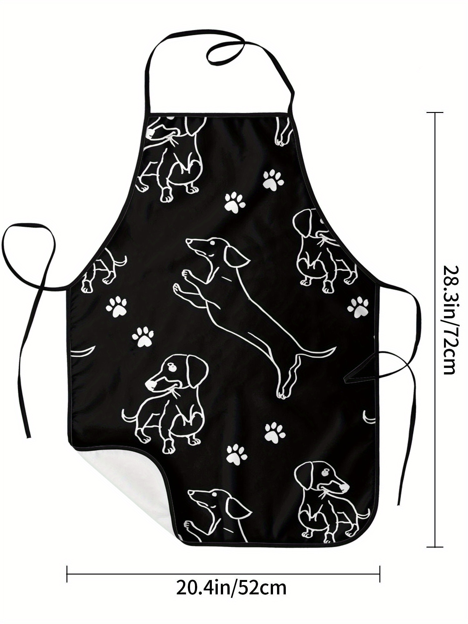 ผ้ากันเปื้อนลายอุ้งเท้าดัชชุนด - Kitchen Baking Background บทวิจารณ์และราคา