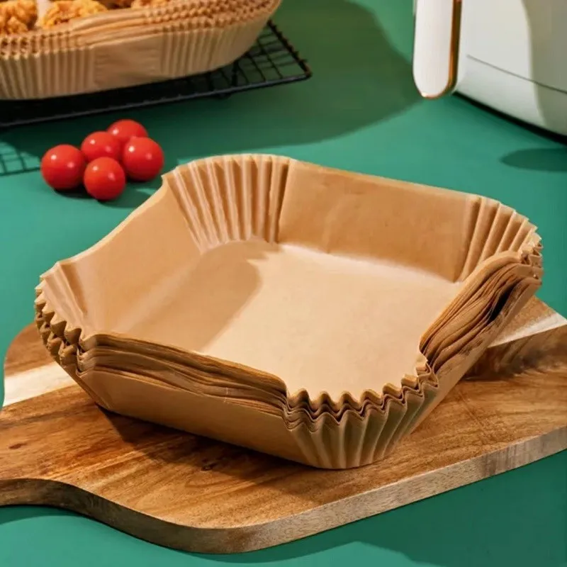 50/100PCS Air Fryer กระดาษพิเศ - Kitchen Baking Dishes บทวิจารณ์และราคา