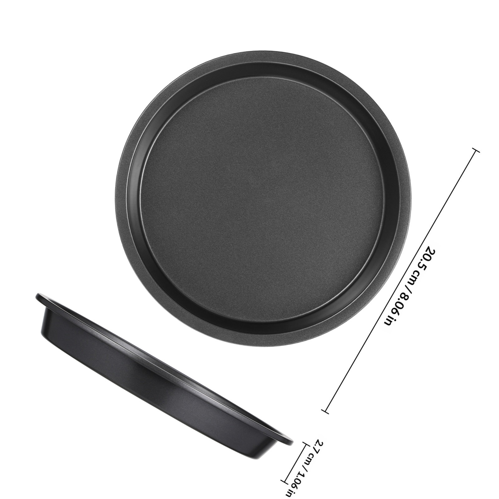 ถาดอบพิซซ่าทรงกลมทำจากเหล็กคาร - Kitchen Baking Oven บทวิจารณ์และราคา