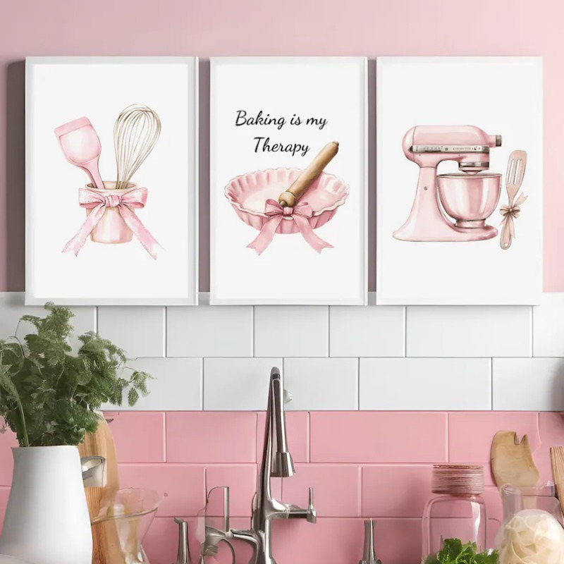 Retro สีชมพูครัวน่ารัก Mixer & - Kitchen And Baking Life บทวิจารณ์และราคา