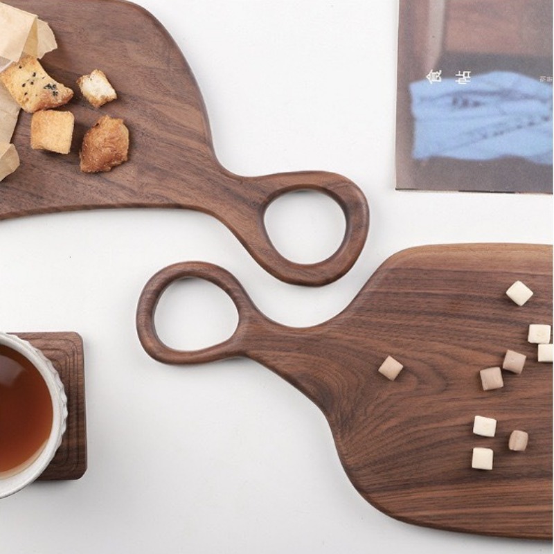 เขียงไม้แบล็ควอลนัทแท้ ถาดไม้  - Baking In Kitchen บทวิจารณ์และราคา