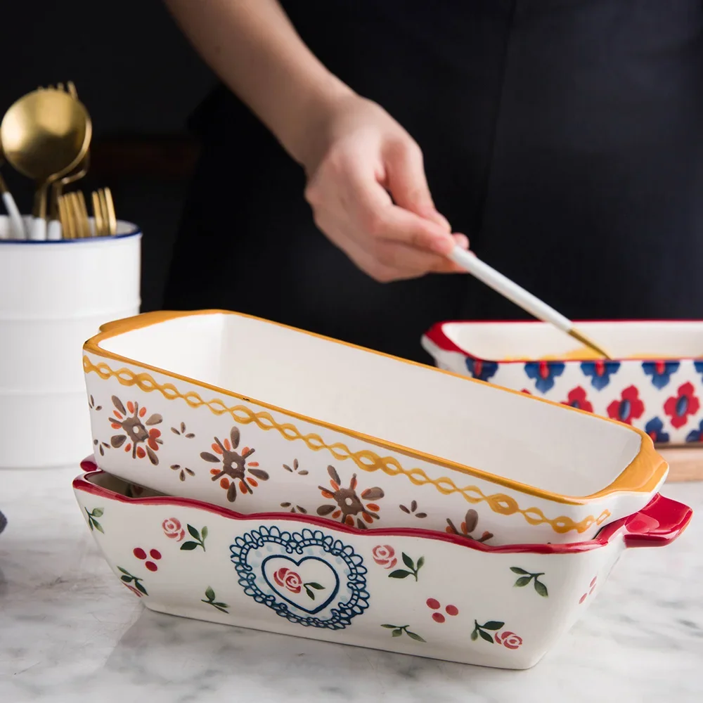 จานอบเซรามิคย่างลาซานญ่า PAN จ - Kitchen Baking Dishes บทวิจารณ์และราคา