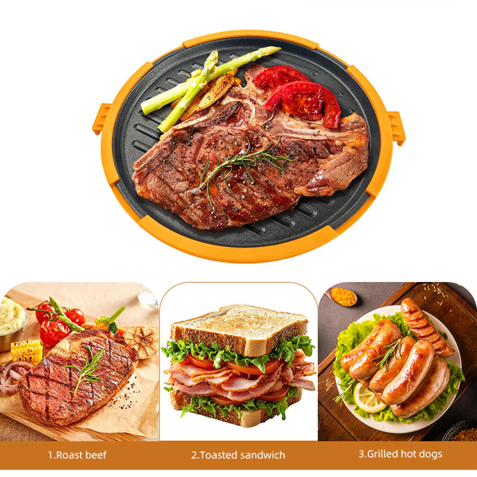 ถาดย่างไมโครเวฟแบบร้อนเร็ว ถาด - Kitchen Baking Oven บทวิจารณ์และราคา