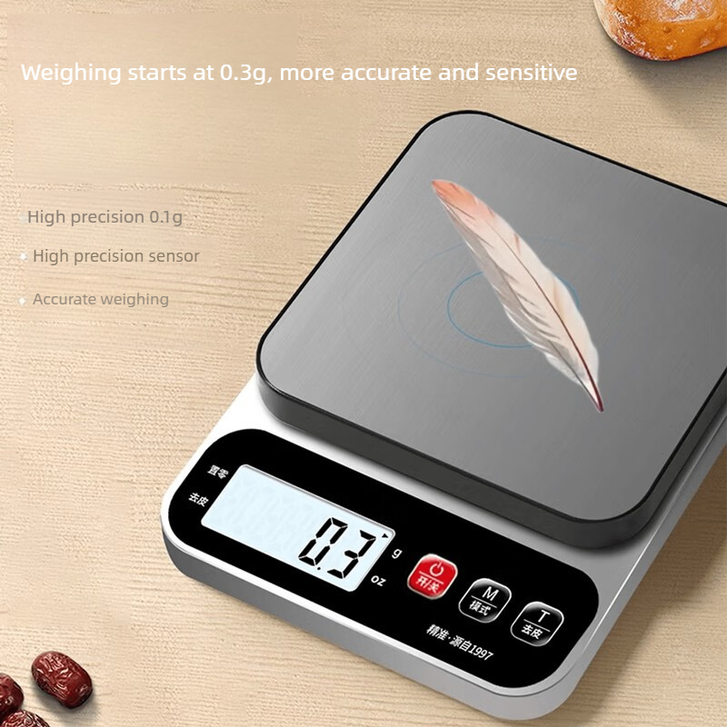เครื่องชั่งดิจิตอลขนาดเล็กแบบย - Kitchen And Baking Life บทวิจารณ์และราคา