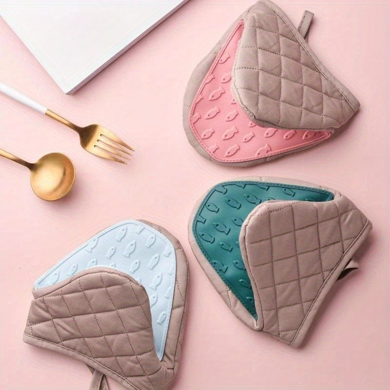 แผ่นรอง 1 ชิ้น |   ที่จับตามหล - Kitchen Baking Oven บทวิจารณ์และราคา