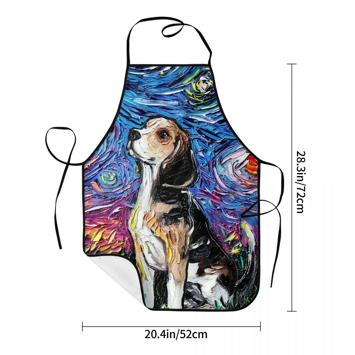 ผ้ากันเปื้อนลายภาพวาดสีน้ำมัน  - Kitchen Baking Background บทวิจารณ์และราคา