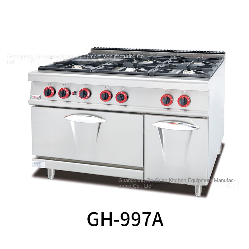 เตาแก๊สเชิงพาณิชย์ Jie Guan GH - Baking In Kitchen บทวิจารณ์และราคา