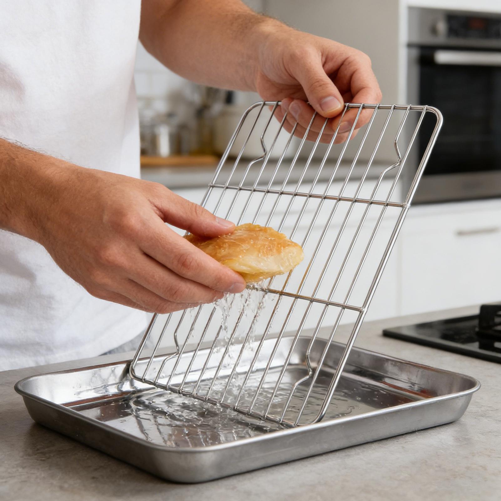 ถาดอบพร้อมชั้นวางระบายความร้อน - Kitchen Baking Cart บทวิจารณ์และราคา