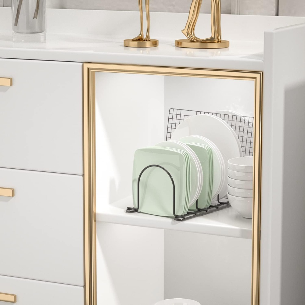 ที่จัดเก็บจานแนวตั้งสำหรับตู้ค - Kitchen Baking Sheet Organizer บทวิจารณ์และราคา