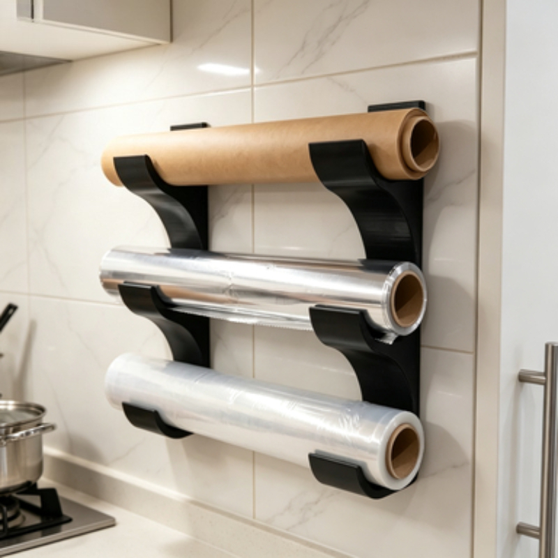 ชั้นวางติดผนังสามชั้นสำหรับเก็ - Kitchen Baking Sheet Organizer บทวิจารณ์และราคา