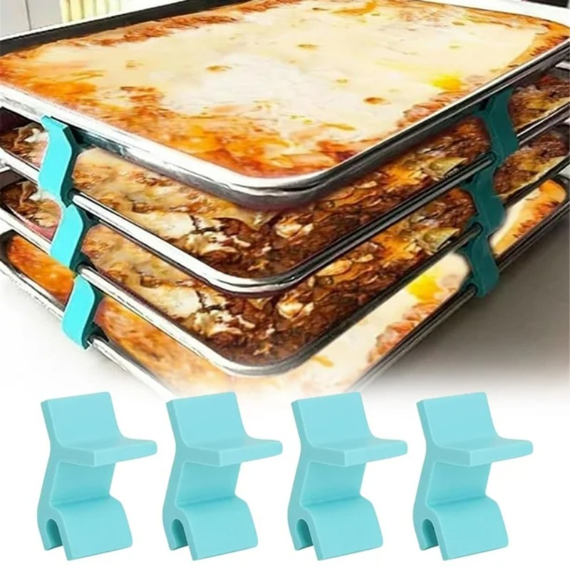 ที่วางถาดอบขนมแบบซ้อนได้ ประหย - Kitchen Baking Sheet Organizer บทวิจารณ์และราคา