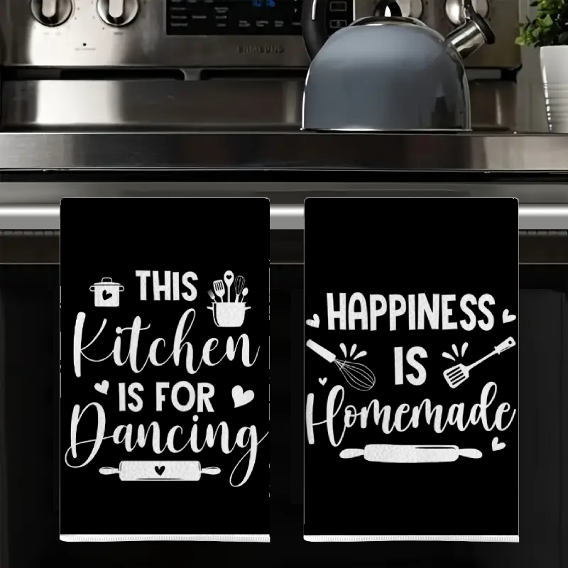 2 ชิ้น, ผ้าเช็ดครัวพร้อมข้อควา - Kitchen Baking Background บทวิจารณ์และราคา