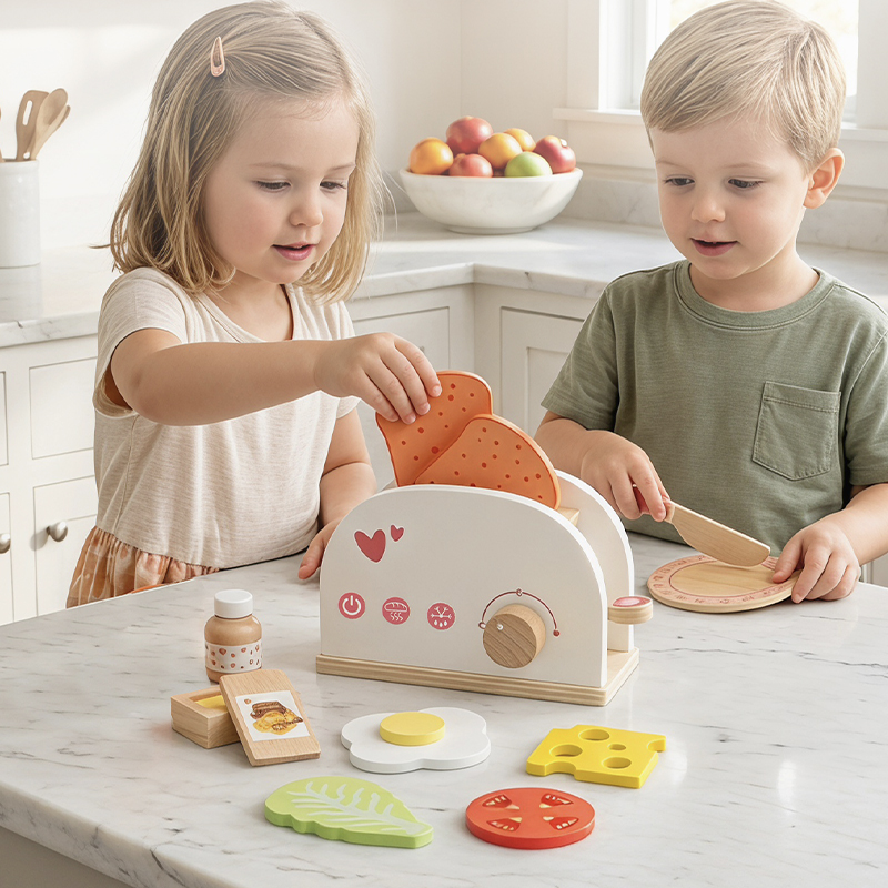 ชุดครัวไม้สำหรับเล่นบทบาทสมมติ - Kitchen And Baking Life บทวิจารณ์และราคา