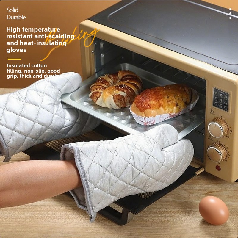 ถุงมือฉนวนกันความร้อนในครัว ทน - Kitchen Baking Oven บทวิจารณ์และราคา