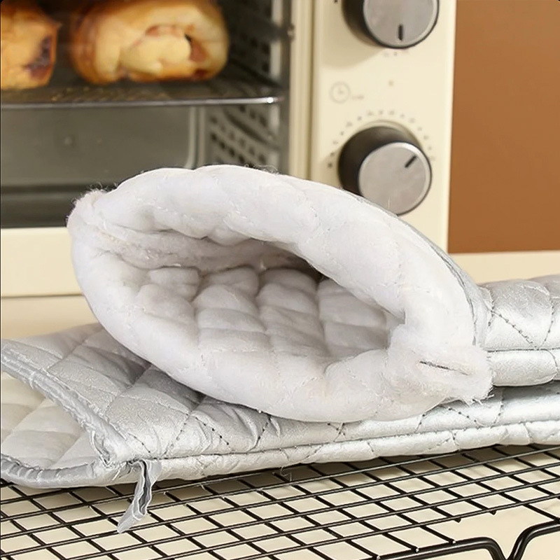 ถุงมือฉนวนกันความร้อนในครัว ทน - Kitchen Baking Oven บทวิจารณ์และราคา