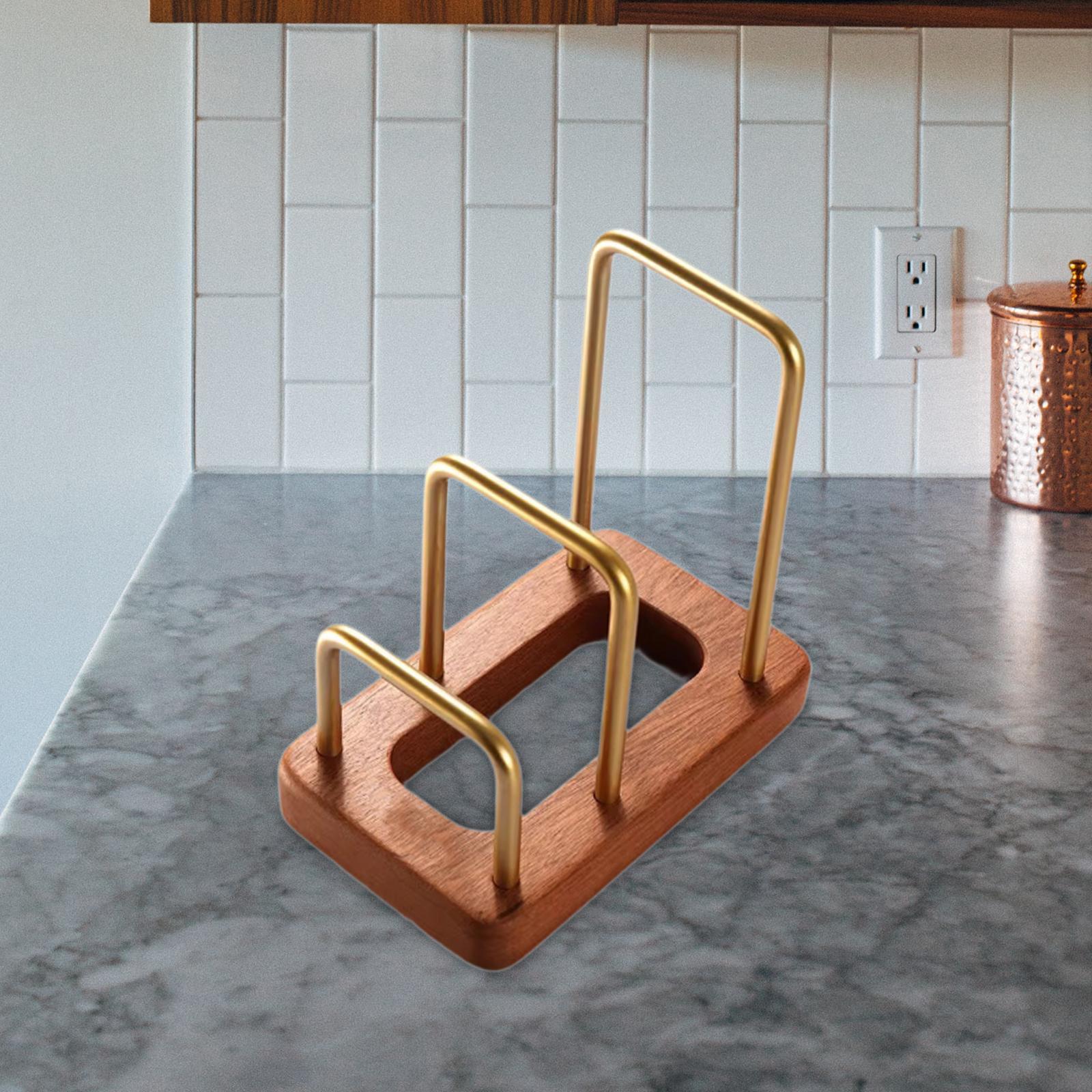 ชั้นวางเขียง ชั้นวางฝาหม้อ อุป - Kitchen Baking Sheet Organizer บทวิจารณ์และราคา