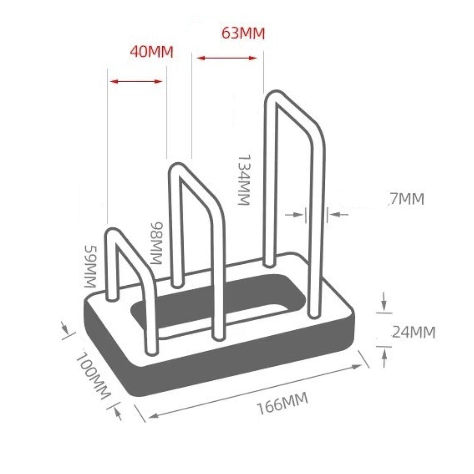 ชั้นวางเขียง ชั้นวางฝาหม้อ อุป - Kitchen Baking Sheet Organizer บทวิจารณ์และราคา