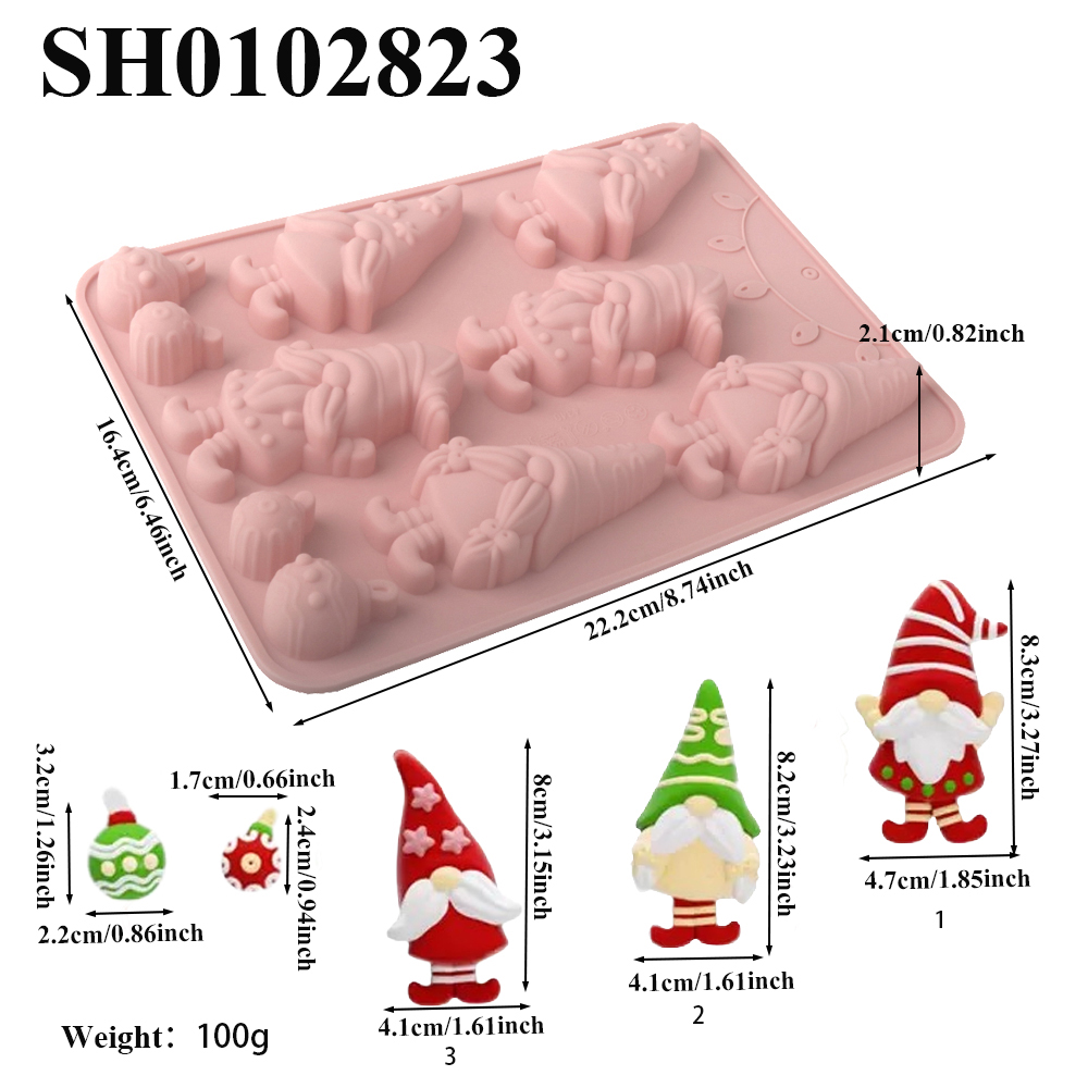 แม่พิมพ์ซิลิโคนลายคริสต์มาส รู - Kitchen Design For Baking บทวิจารณ์และราคา