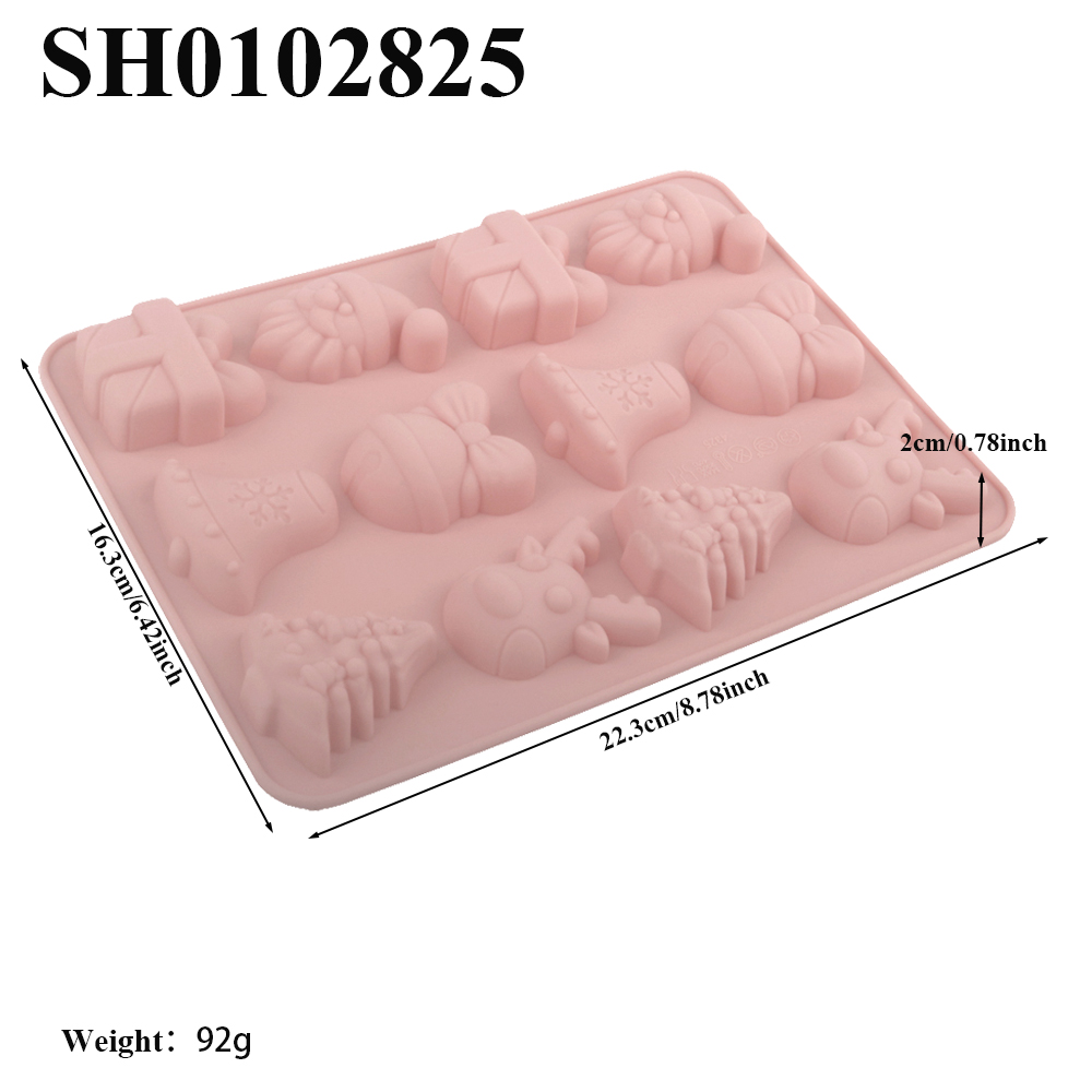 แม่พิมพ์ซิลิโคนลายคริสต์มาส รู - Kitchen Design For Baking บทวิจารณ์และราคา