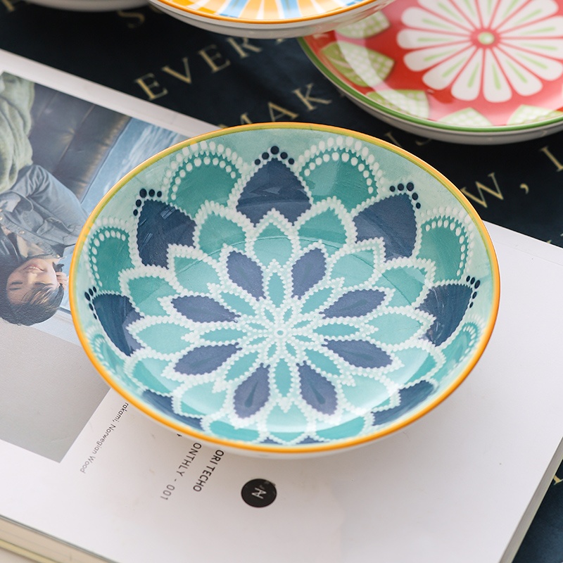 จานเซรามิกสไตล์โบฮีเมียน 4 ชิ้ - Kitchen Baking Dishes บทวิจารณ์และราคา
