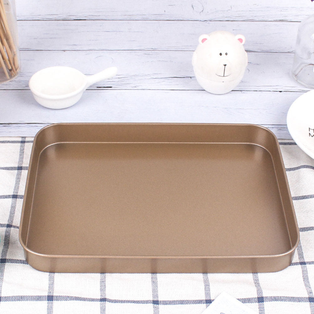 ถาดอบเค้กสี่เหลี่ยมผืนผ้าเหล็ก - Kitchen Baking Oven บทวิจารณ์และราคา