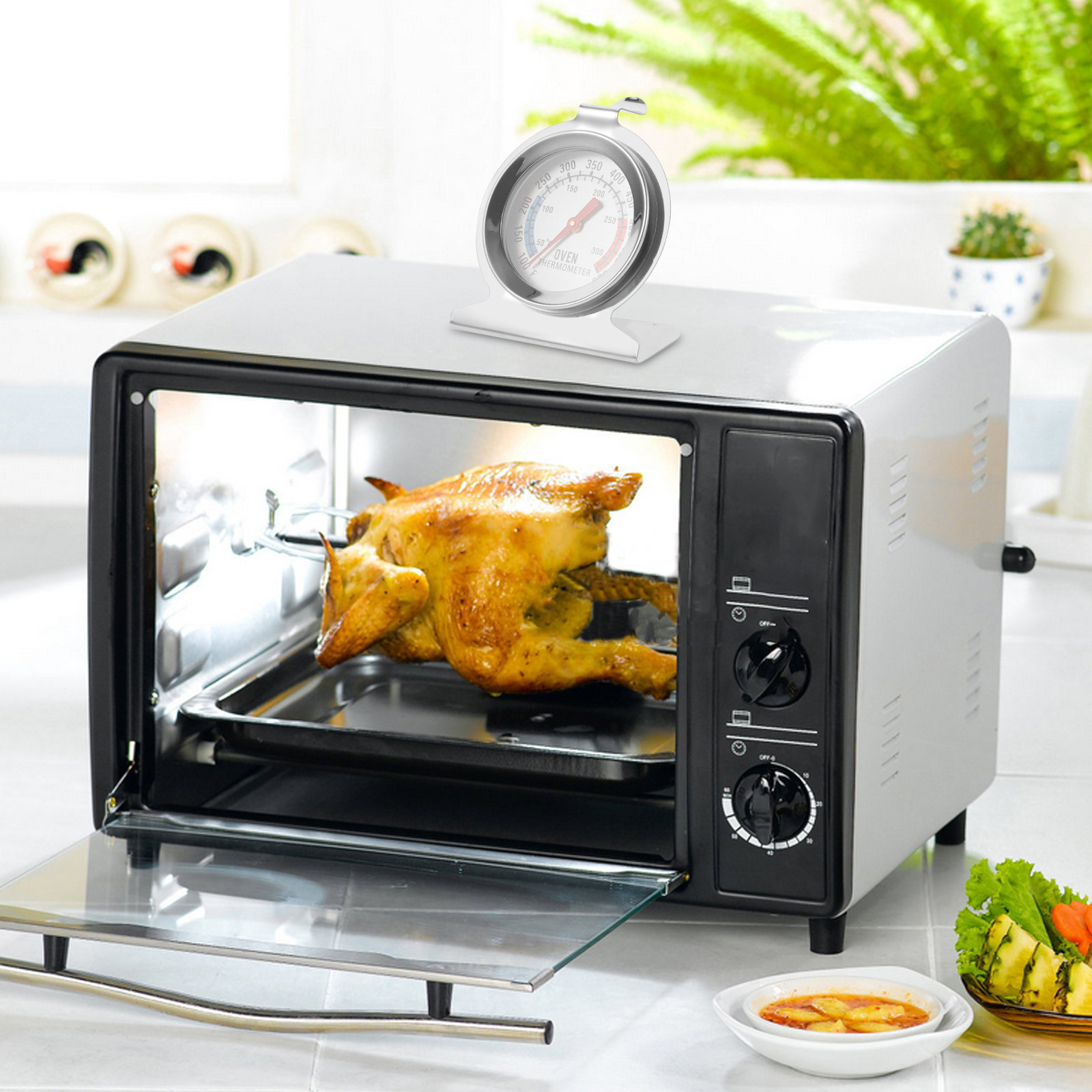 เทอร์โมมิเตอร์วัดอุณหภูมิเตาอบ - Kitchen Baking Oven บทวิจารณ์และราคา