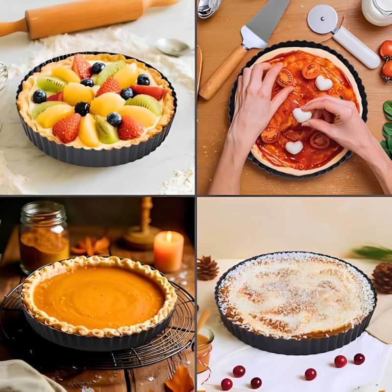 ถาดอบเค้กแบบถอดก้นได้ 1 ชิ้น ข - Kitchen Baking Oven บทวิจารณ์และราคา