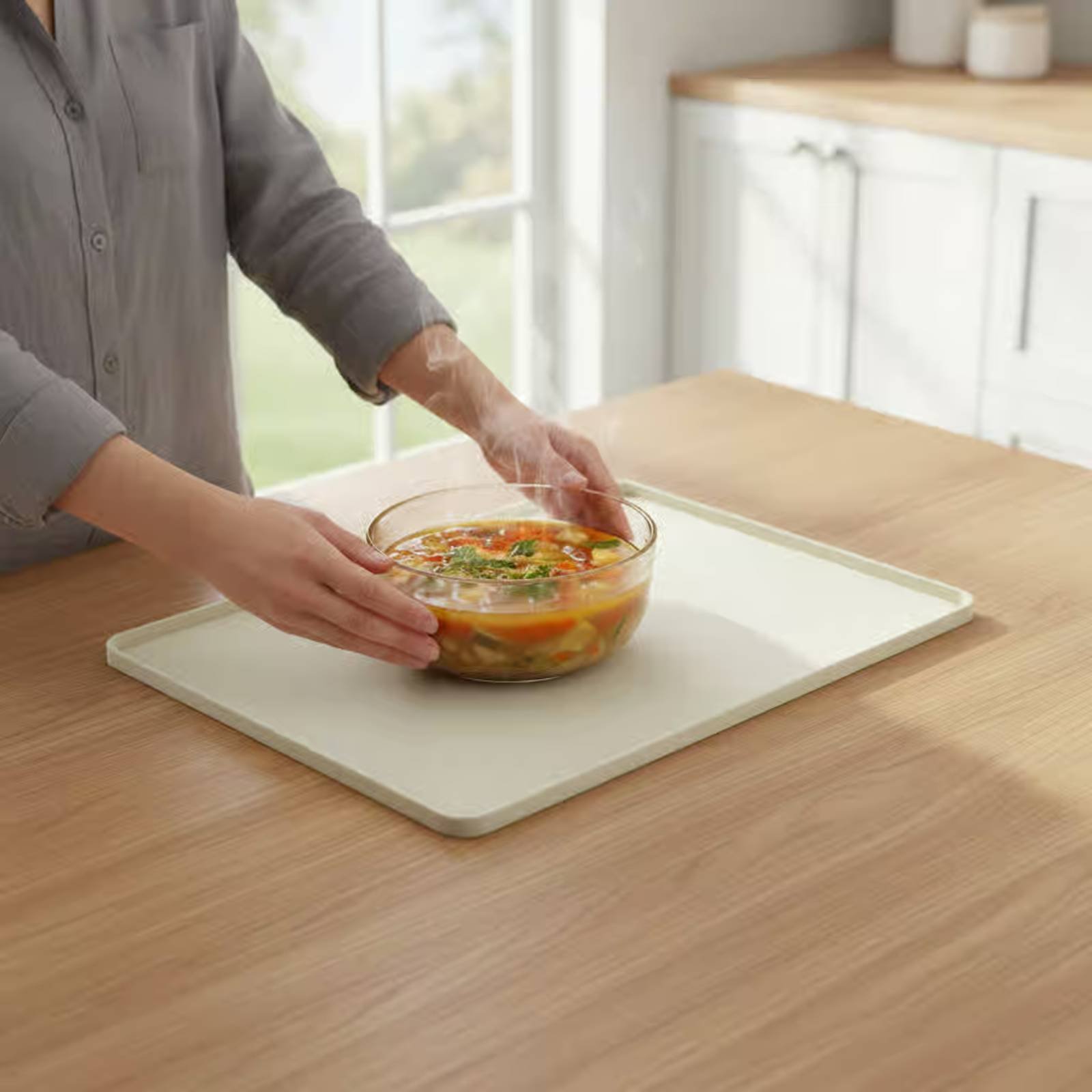 แผ่นรองซิลิโคนสำหรับไมโครเวฟ แ - Kitchen Baking Oven บทวิจารณ์และราคา